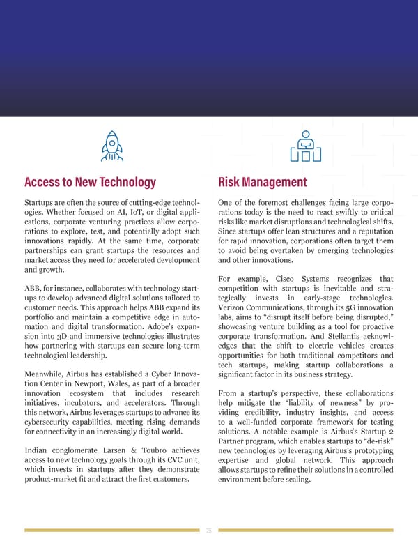 When Goliath Needs David: Redefining Corporate Venturing - Page 25