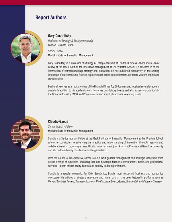 When Goliath Needs David: Redefining Corporate Venturing - Page 38