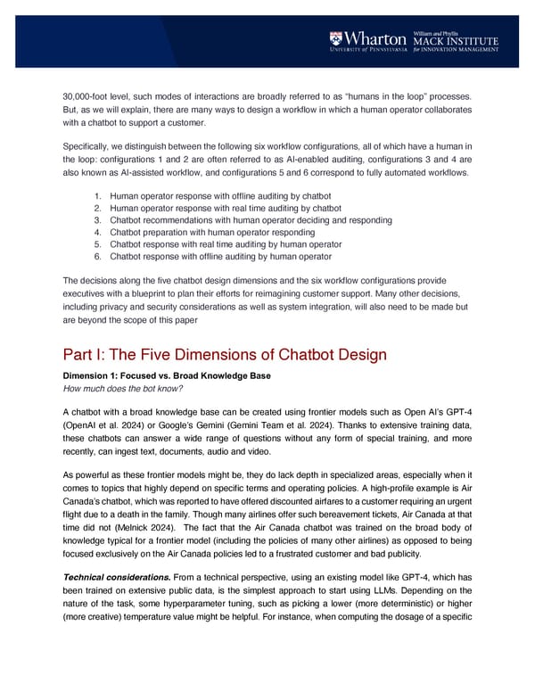 Reimagining Customer Service Journeys with LLMs: A Framework for Chatbot Design and Workflow Integration - Page 2
