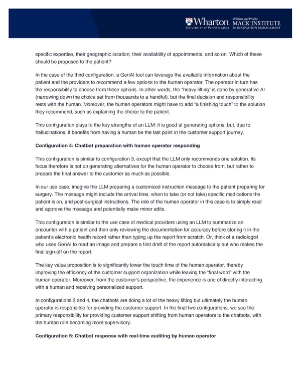 Reimagining Customer Service Journeys with LLMs: A Framework for Chatbot Design and Workflow Integration - Page 10