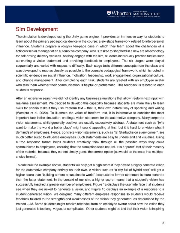 Beyond Multiple Choice: The Role of Large Language Models in Educational Simulations - Page 3