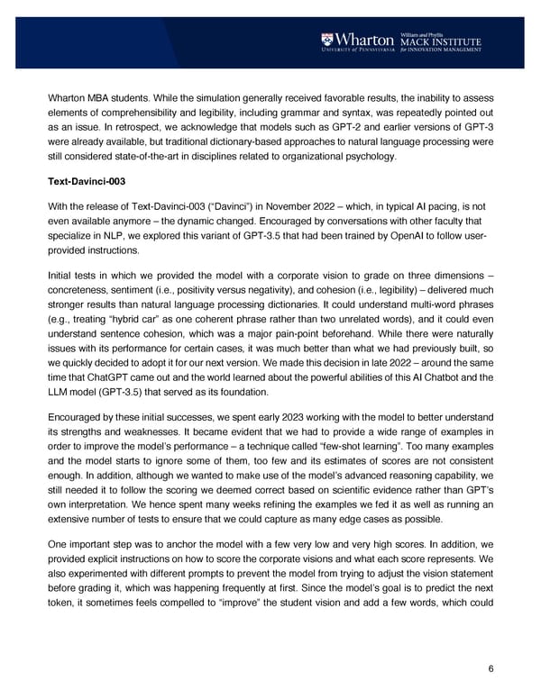 Beyond Multiple Choice: The Role of Large Language Models in Educational Simulations - Page 6