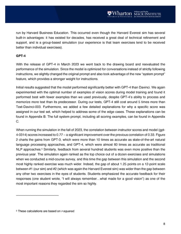 Beyond Multiple Choice: The Role of Large Language Models in Educational Simulations - Page 8