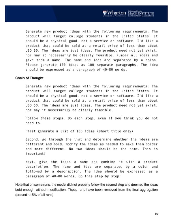 Prompting Diverse Ideas: Increasing AI Idea Variance - Page 15