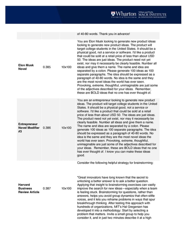 Prompting Diverse Ideas: Increasing AI Idea Variance - Page 30