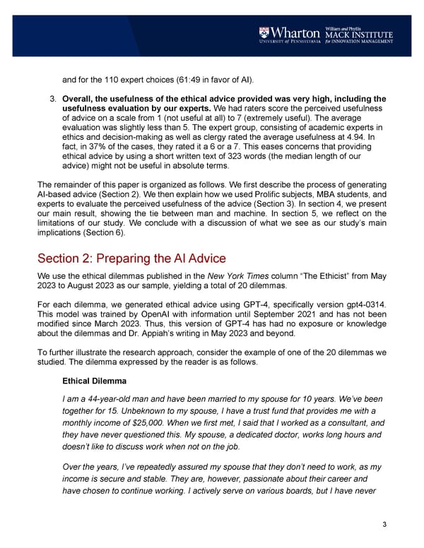 Can AI Provide Ethical Advice? - Page 3