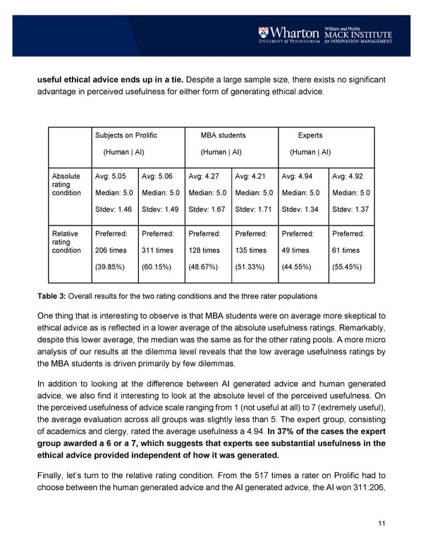 Can AI Provide Ethical Advice? - Page 11