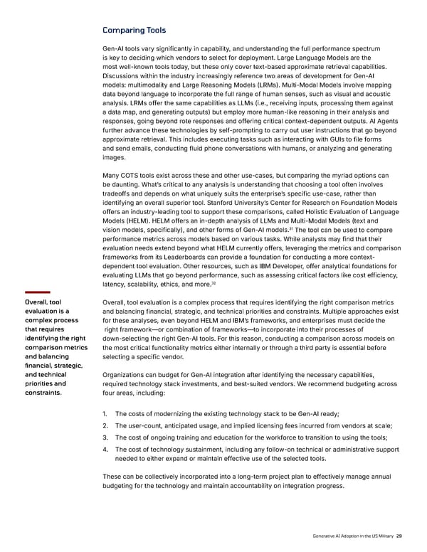 Generative AI Adoption in the US Military - Page 29