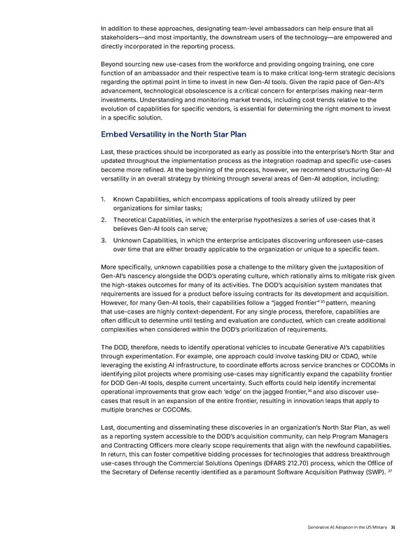 Generative AI Adoption in the US Military - Page 31