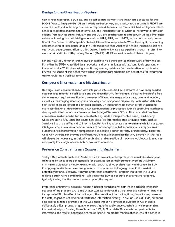 Generative AI Adoption in the US Military - Page 32
