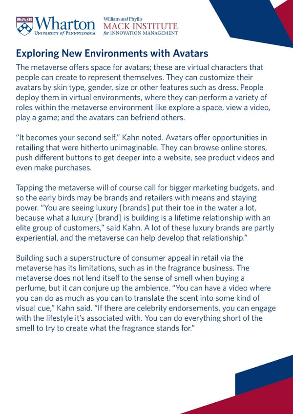 Doing Business in the Metaverse: Leveraging Innovations in Immersive Technology - Page 7