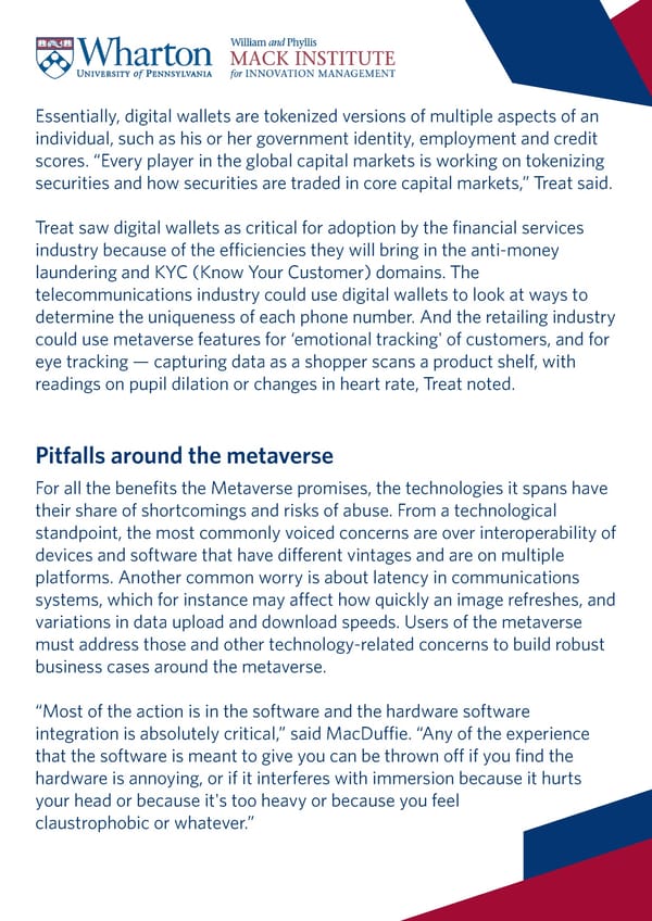 Doing Business in the Metaverse: Leveraging Innovations in Immersive Technology - Page 15