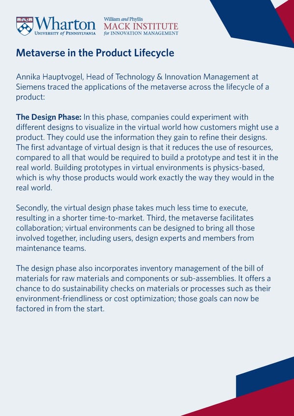 Doing Business in the Metaverse: Leveraging Innovations in Immersive Technology - Page 17