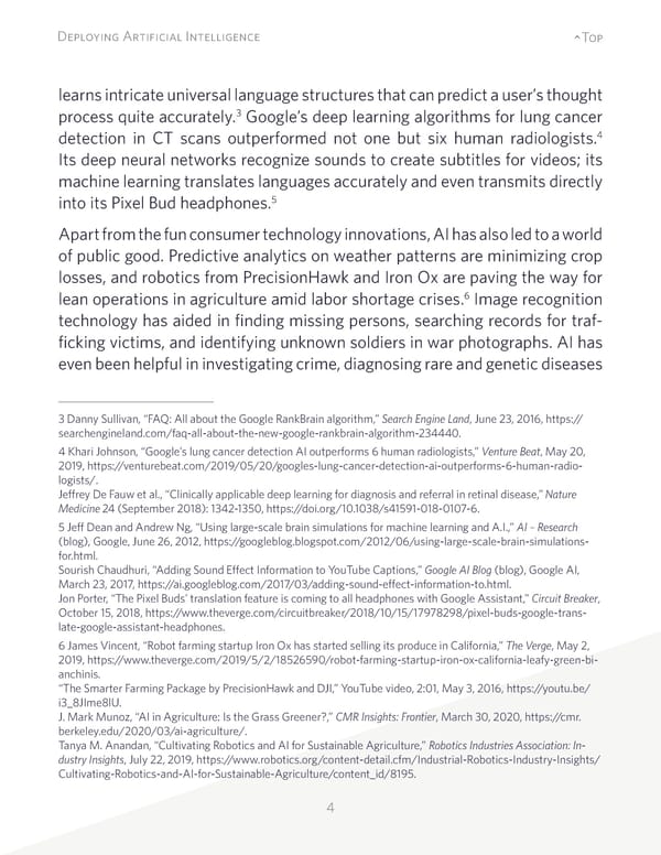 Deploying Artificial Intelligence: Strategic Insights - Page 4