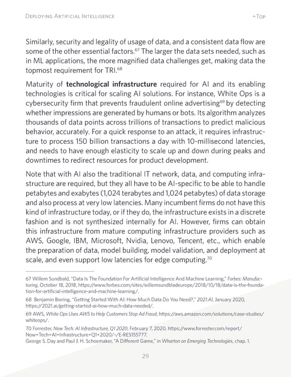 Deploying Artificial Intelligence: Strategic Insights - Page 29