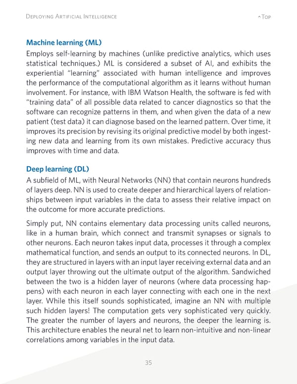 Deploying Artificial Intelligence: Strategic Insights - Page 35