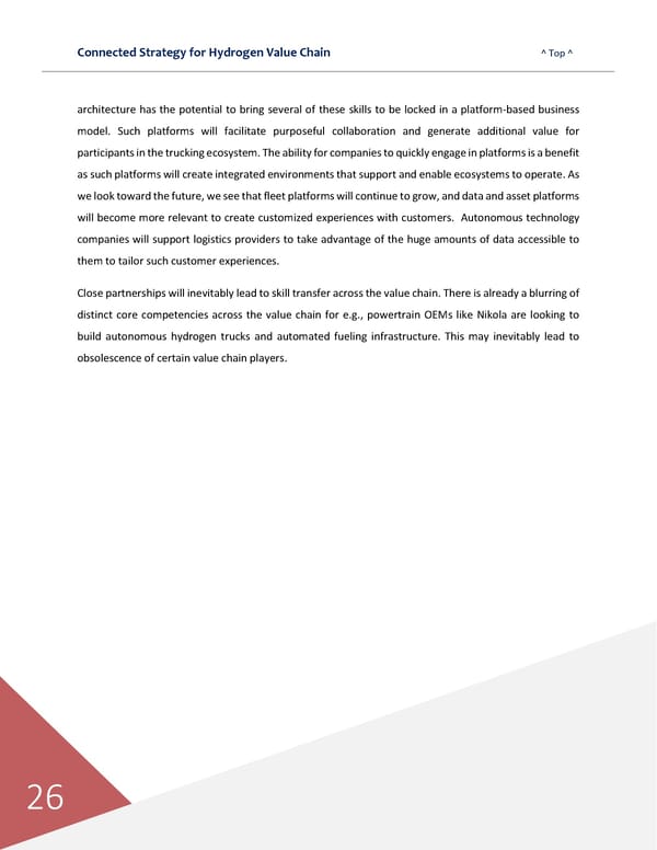 Connected Strategies for the Hydrogen Value Chain - Page 27