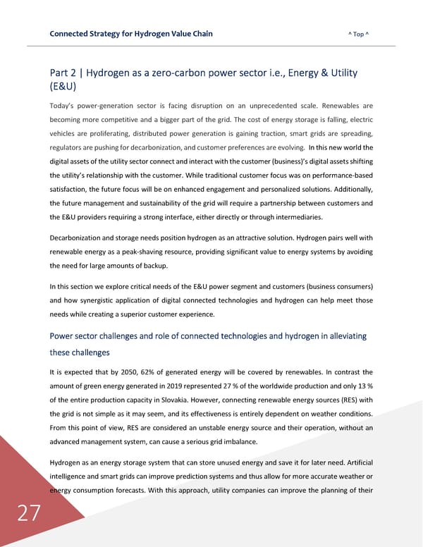 Connected Strategies for the Hydrogen Value Chain - Page 28