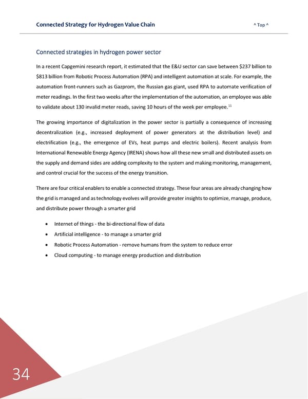 Connected Strategies for the Hydrogen Value Chain - Page 35