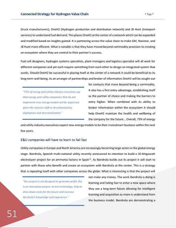 Connected Strategies for the Hydrogen Value Chain - Page 52