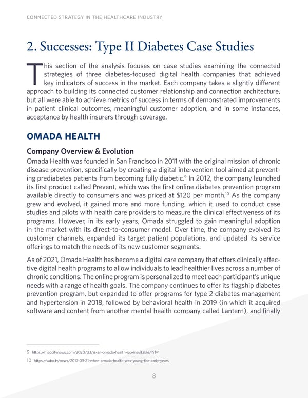 Connected Strategy in the Healthcare Industry - Page 8