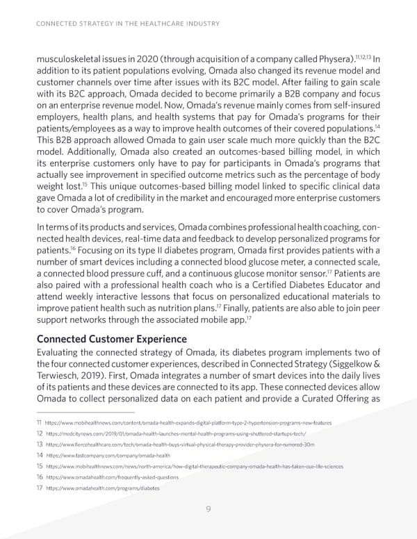 Connected Strategy in the Healthcare Industry - Page 9
