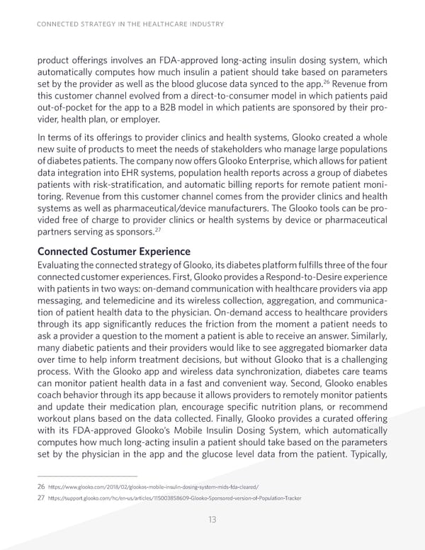 Connected Strategy in the Healthcare Industry - Page 13