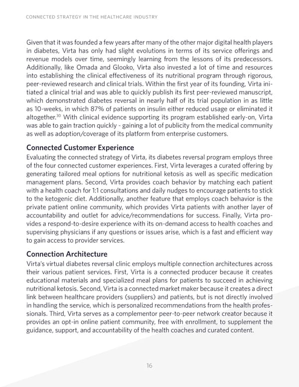 Connected Strategy in the Healthcare Industry - Page 16