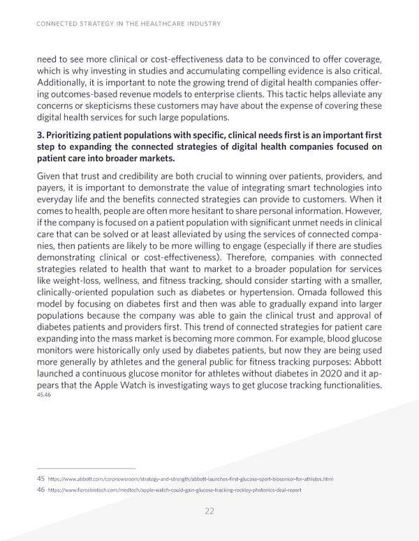 Connected Strategy in the Healthcare Industry - Page 22