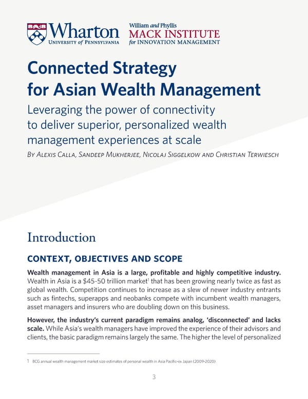 Connected Strategy for Asian Wealth Management - Page 3