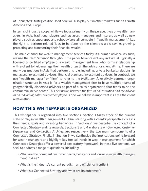 Connected Strategy for Asian Wealth Management - Page 5