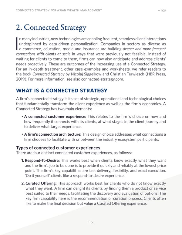 Connected Strategy for Asian Wealth Management - Page 16