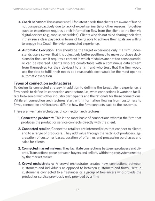 Connected Strategy for Asian Wealth Management - Page 17