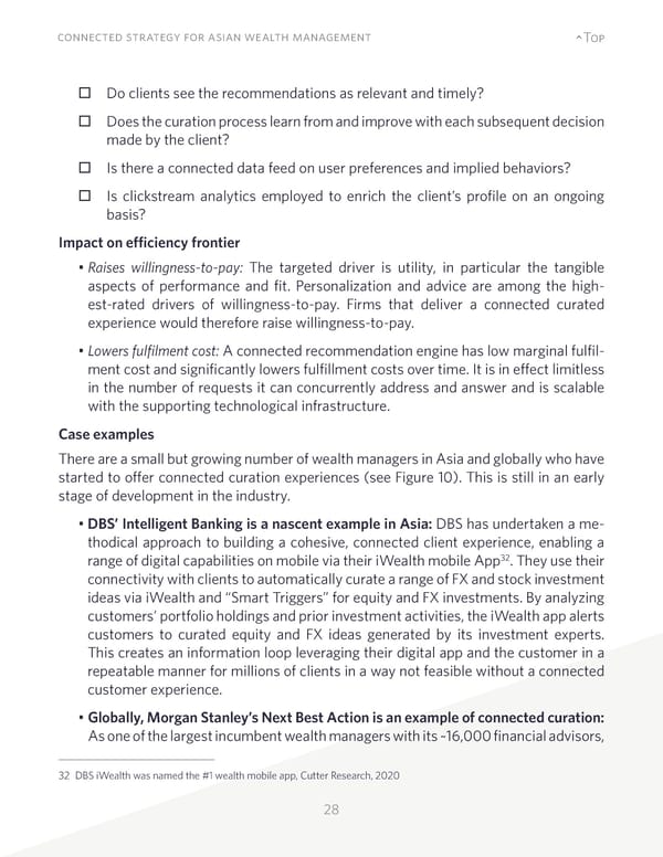 Connected Strategy for Asian Wealth Management - Page 28