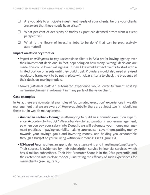 Connected Strategy for Asian Wealth Management - Page 36