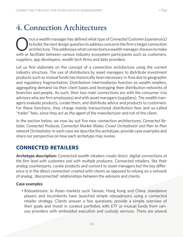 Connected Strategy for Asian Wealth Management - Page 45