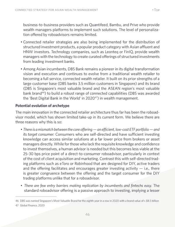 Connected Strategy for Asian Wealth Management - Page 46