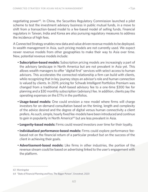 Connected Strategy for Asian Wealth Management - Page 60