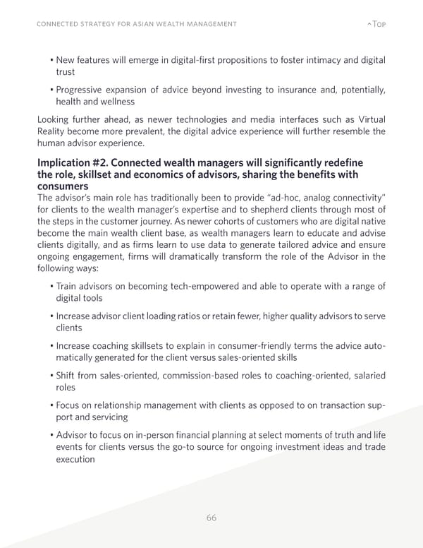 Connected Strategy for Asian Wealth Management - Page 66