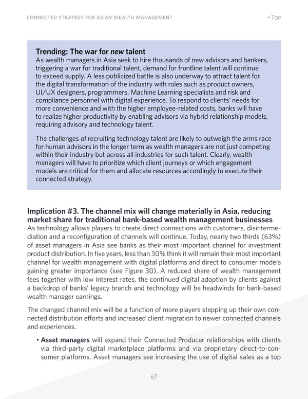 Connected Strategy for Asian Wealth Management - Page 67